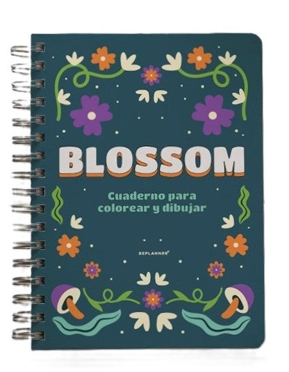 Cuaderno para colorear "Blossom"