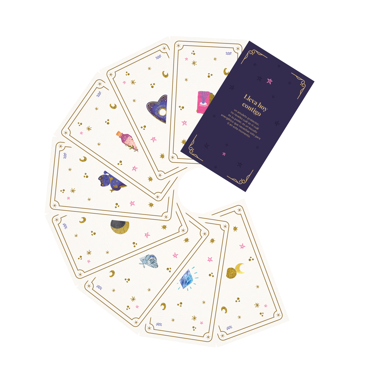 Set de cartas Abundancia & Gratitud