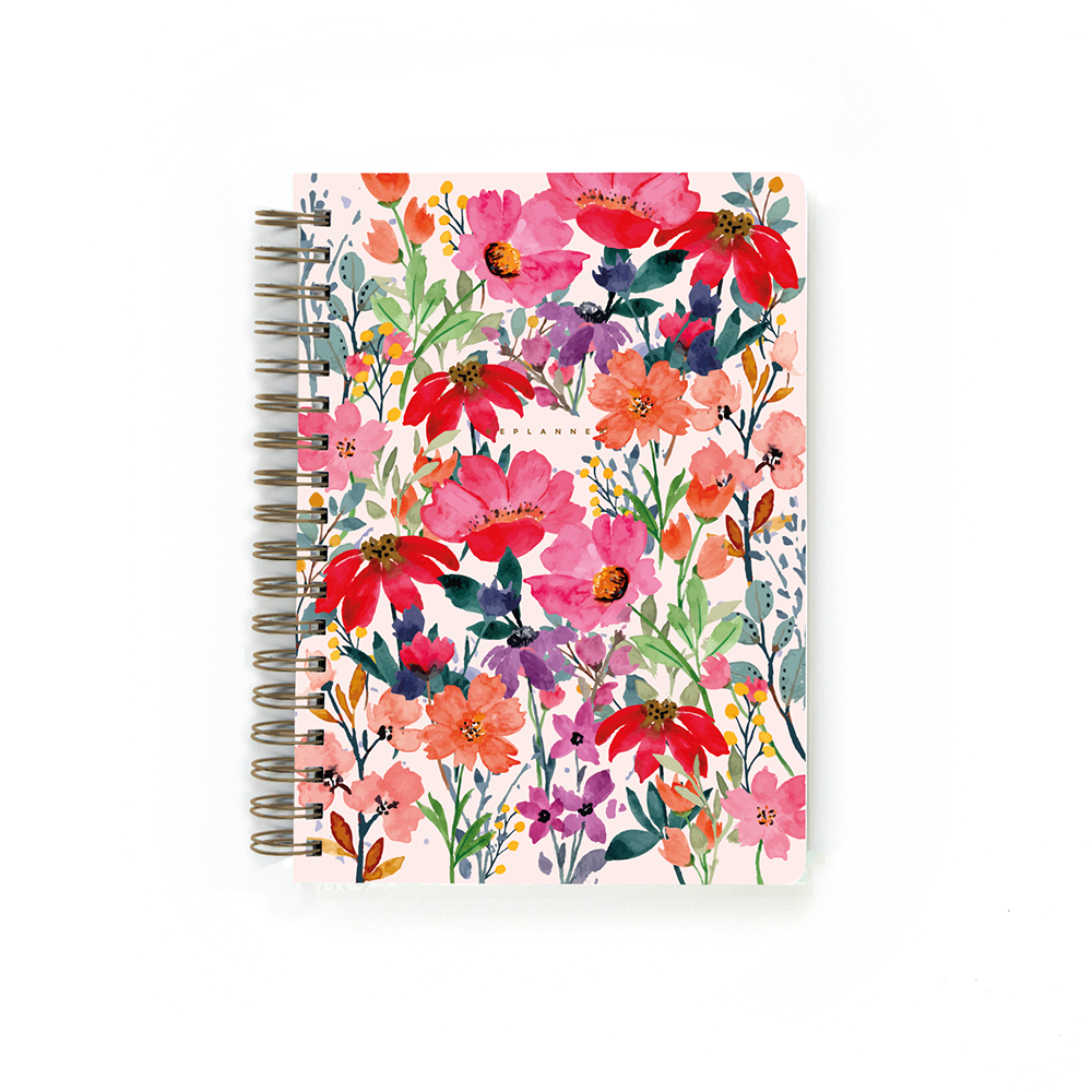 Planner Flores Red Garden