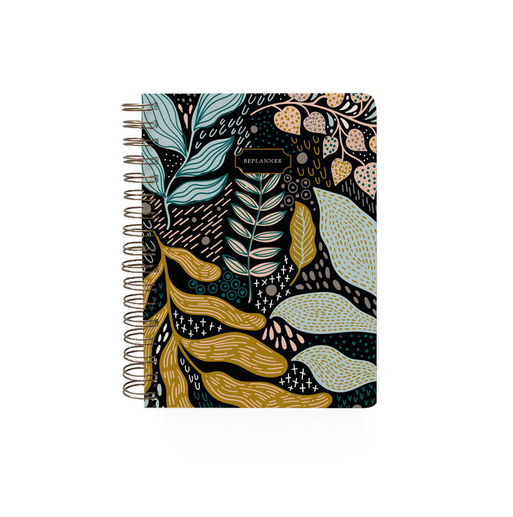 Planner Flores Hojas Silvestres