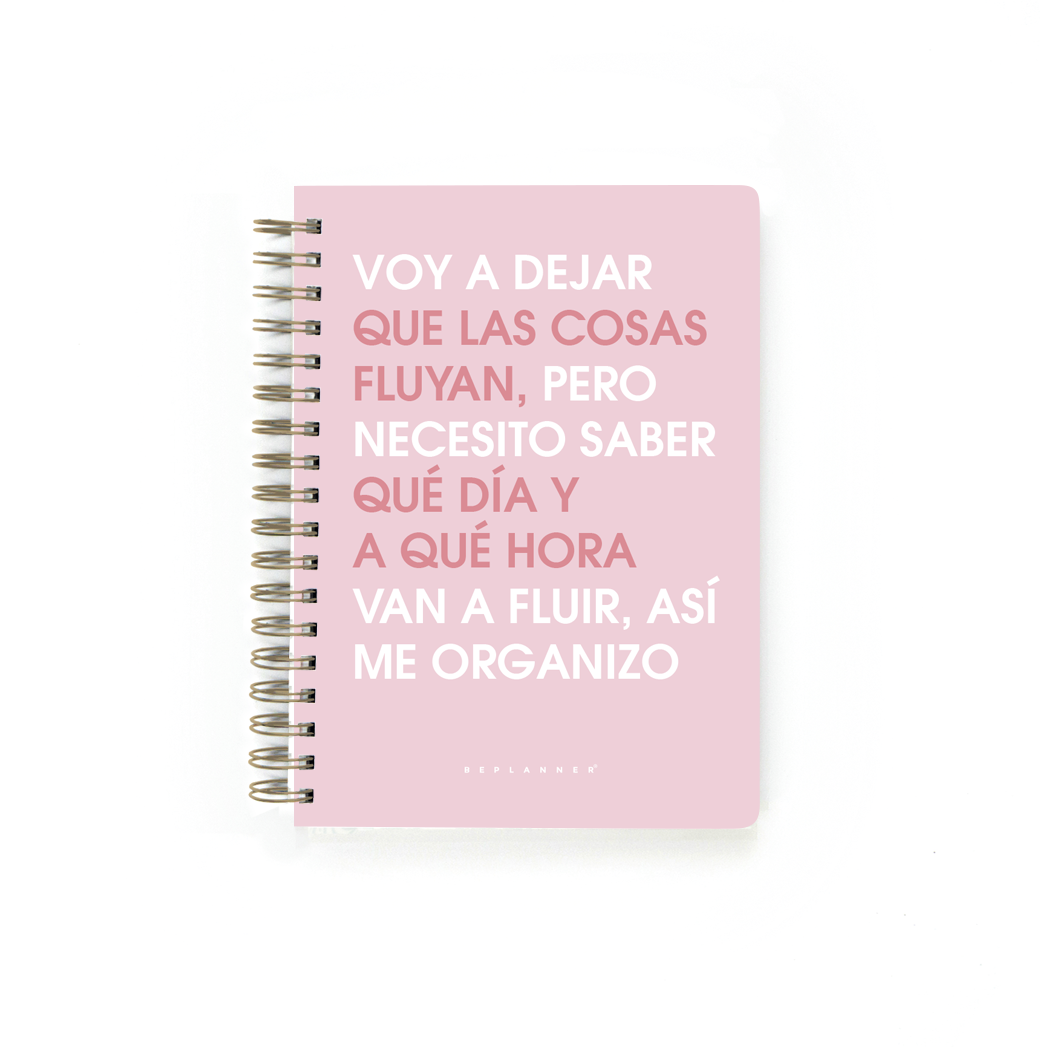 Cuaderno Fluye Rose