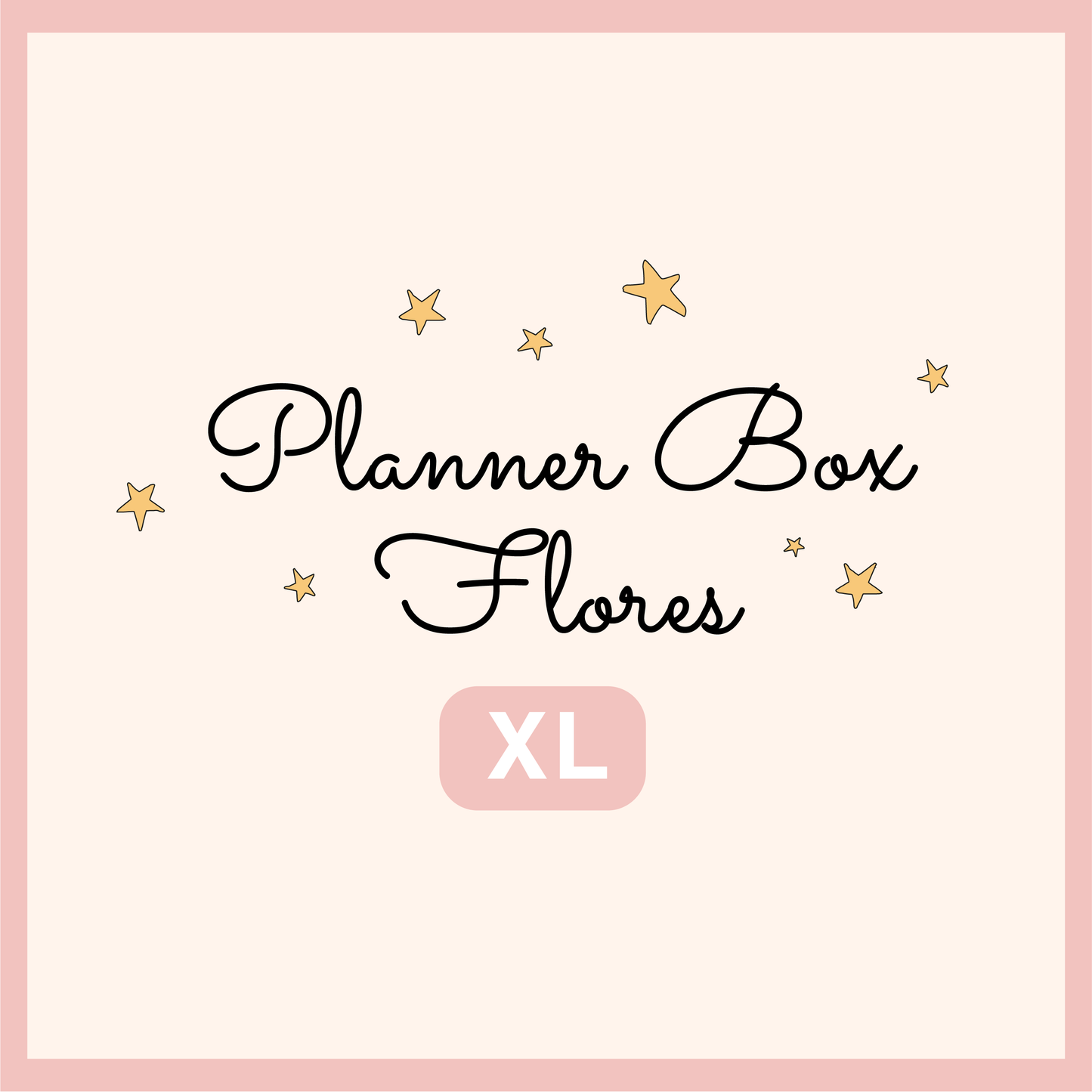 PLANNER BOX FLORES XL
