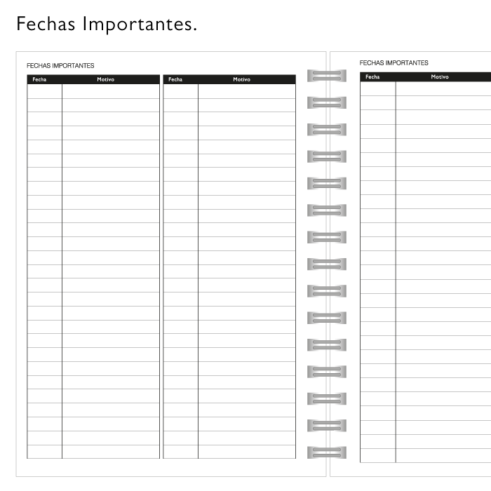 Planner Pro Rojo