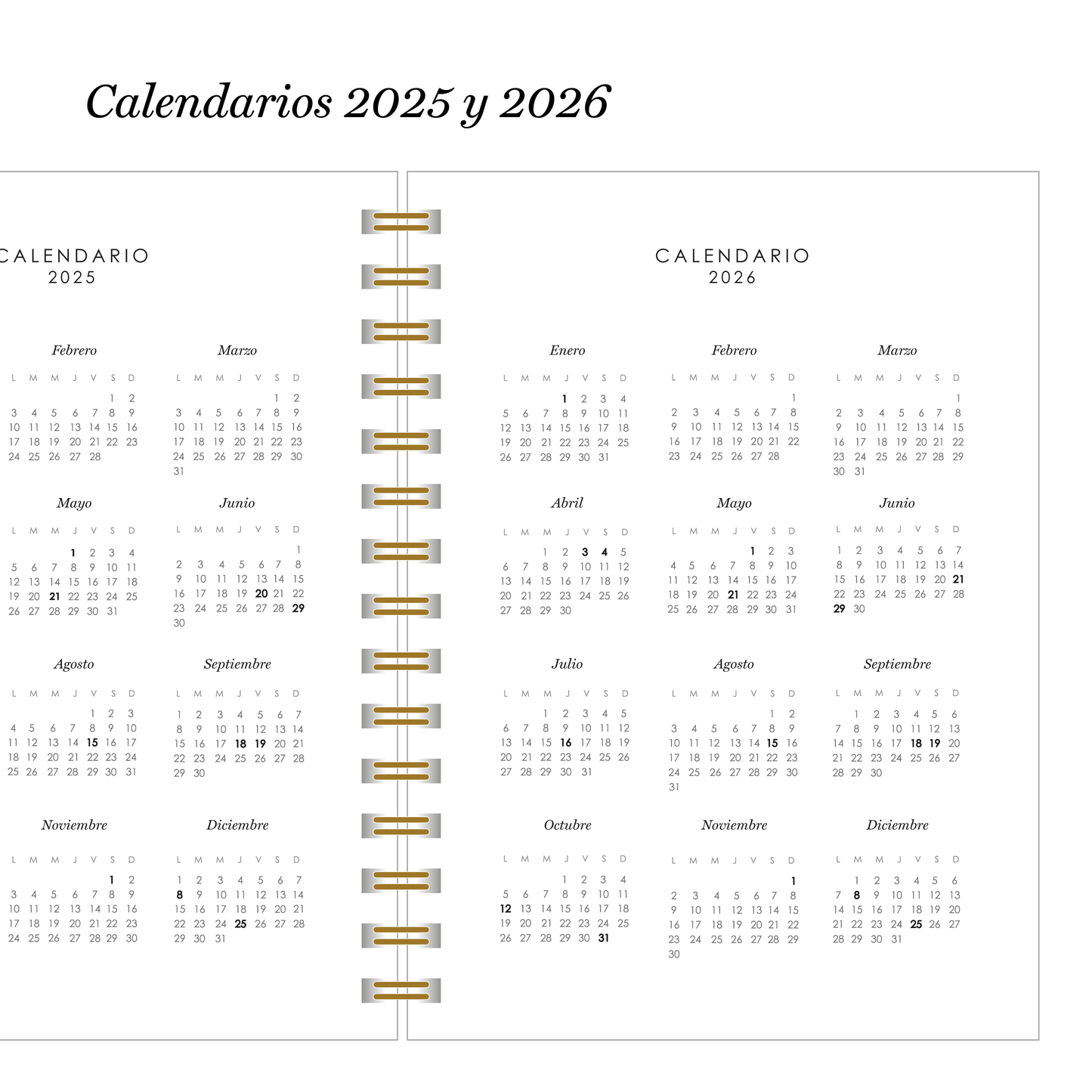 Planner Inspira Apple