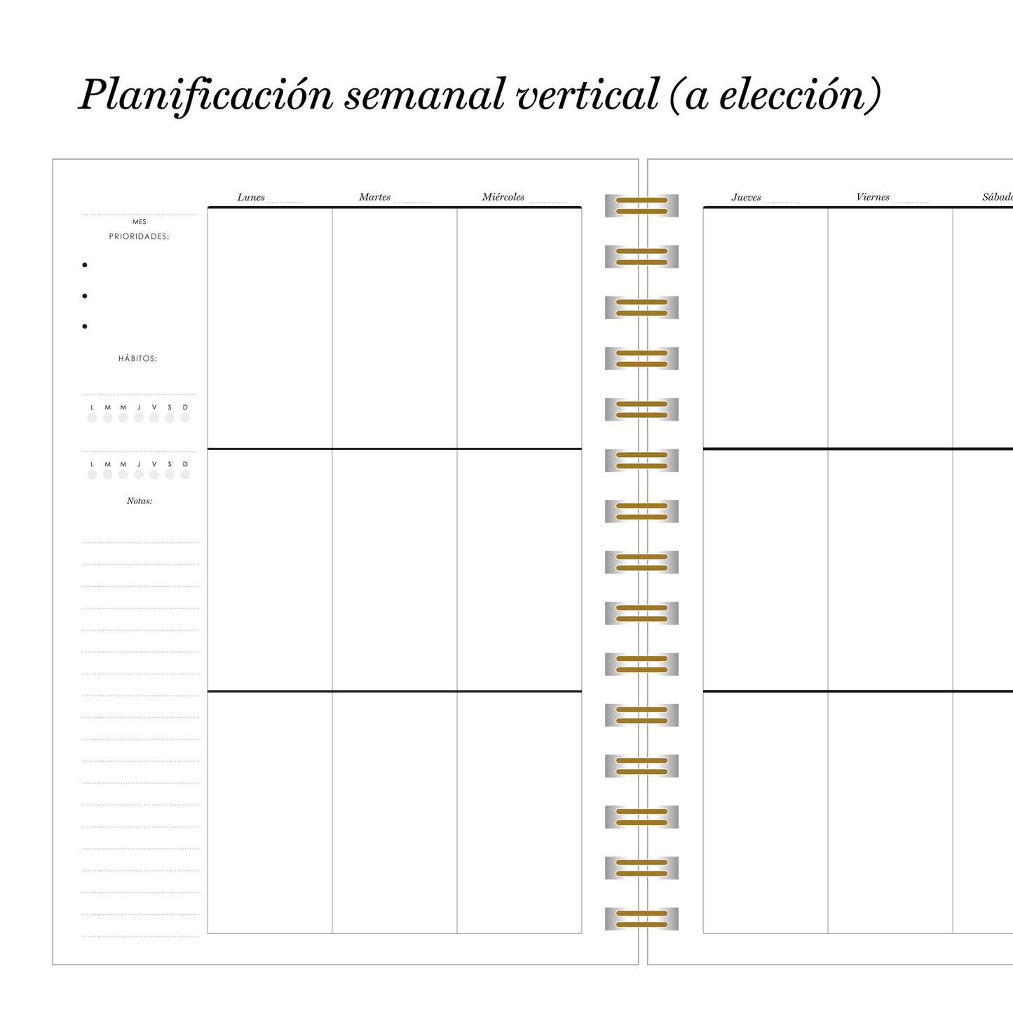 Planner Inspira Apple