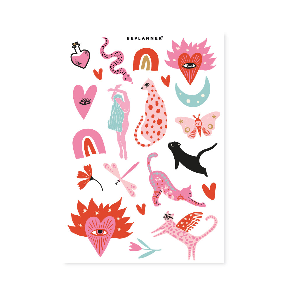 Sticker UV Mystic pop