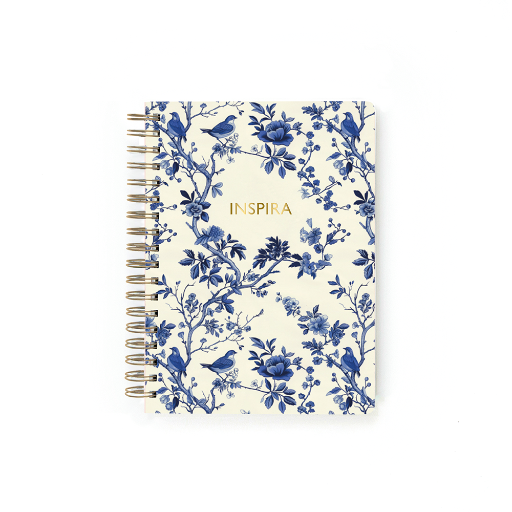 Planner Inspira Blue Garden