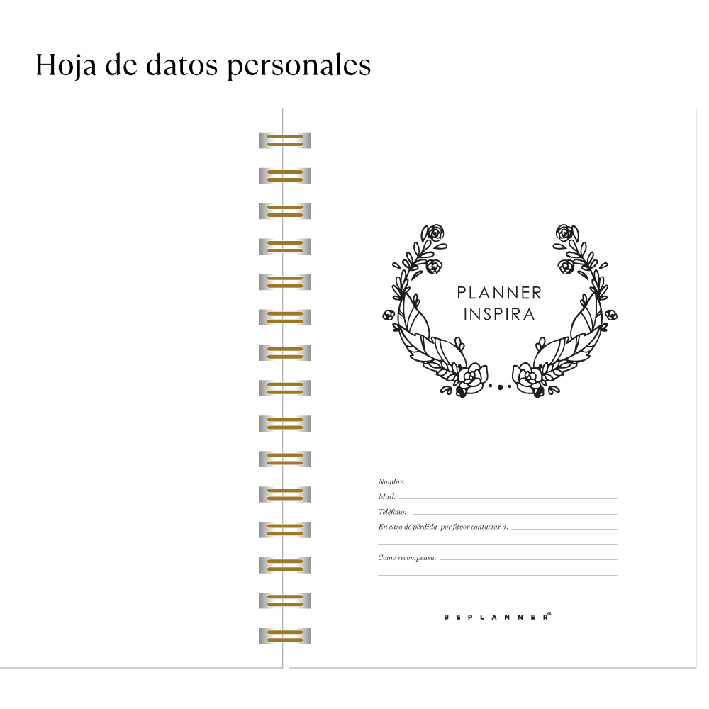 Planner Inspira Rose