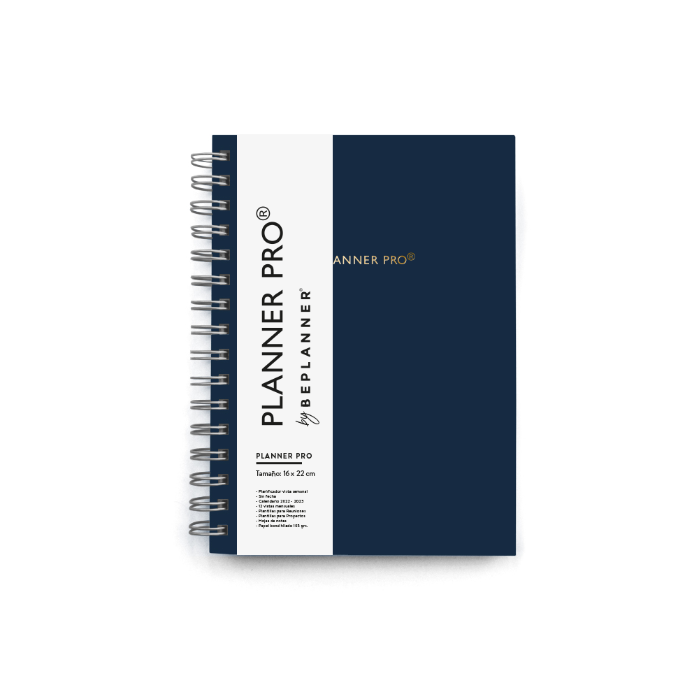 Planner Pro Azul
