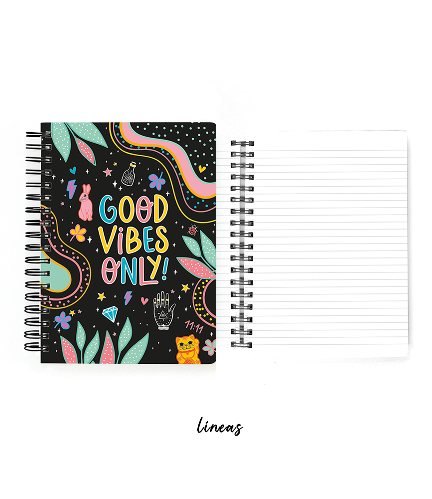 Cuaderno Good Vibes Only