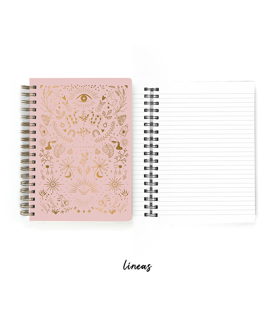 Cuaderno Mystic Gold