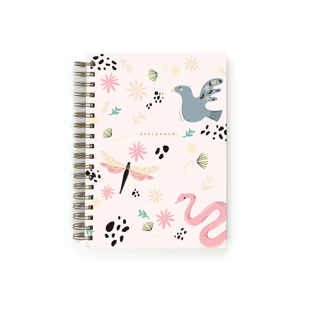 Cuaderno Pink Garden Beplanner