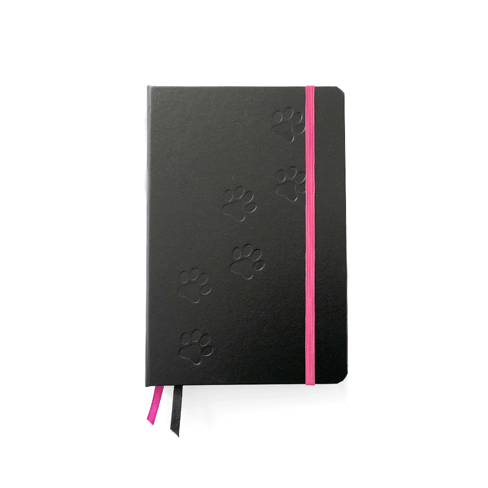 Libreta Negra Huellas Beplanner