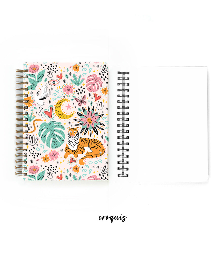 Cuaderno Tigre Nude