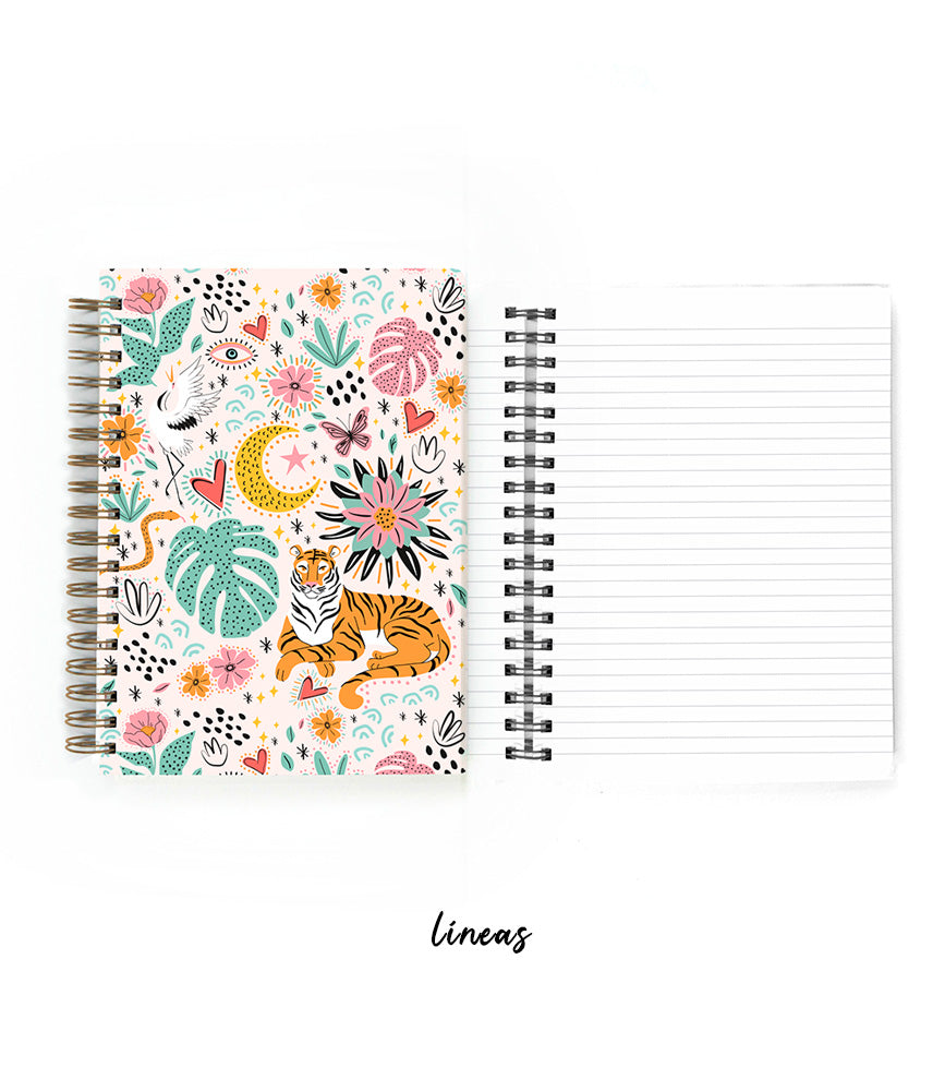 Cuaderno Tigre Nude
