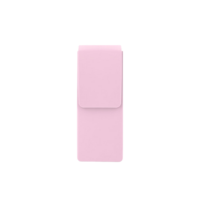 ESTUCHE DE SILICONA POUCH ROSADO