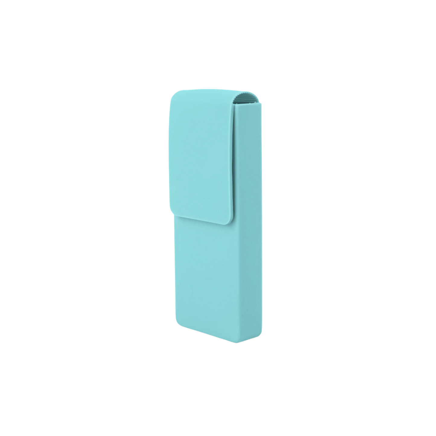 ESTUCHE DE SILICONA POUCH CELESTE