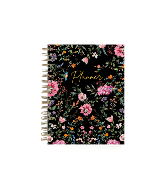 Planner Inspira Black Rose