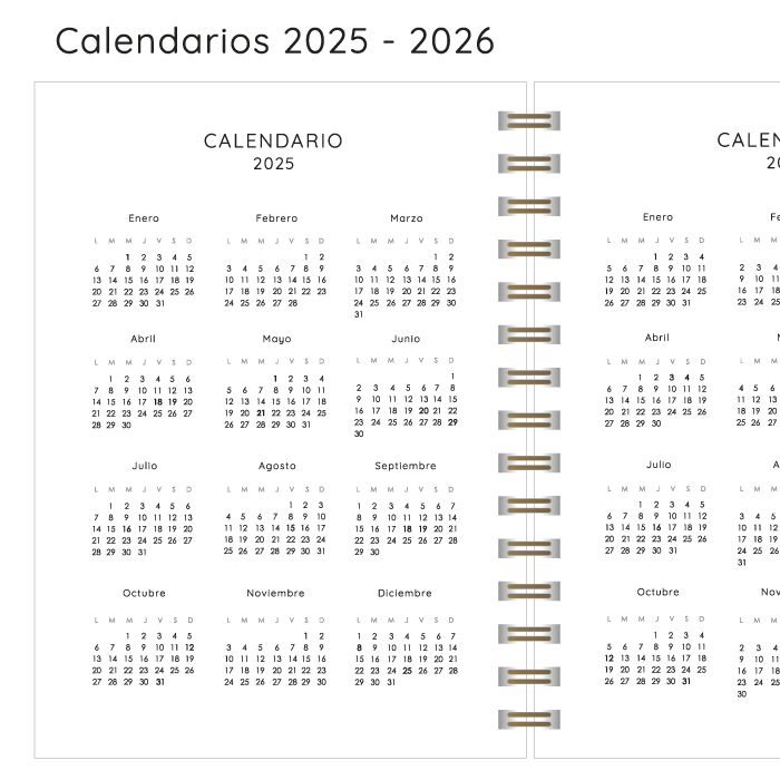 Planner Flores Red Garden