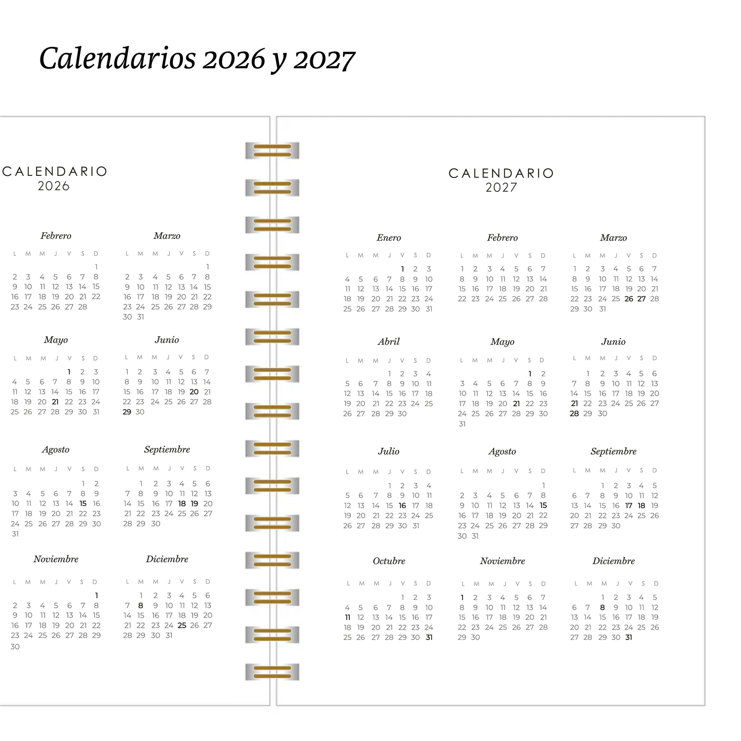 Planner Inspira Botanic (descuento)