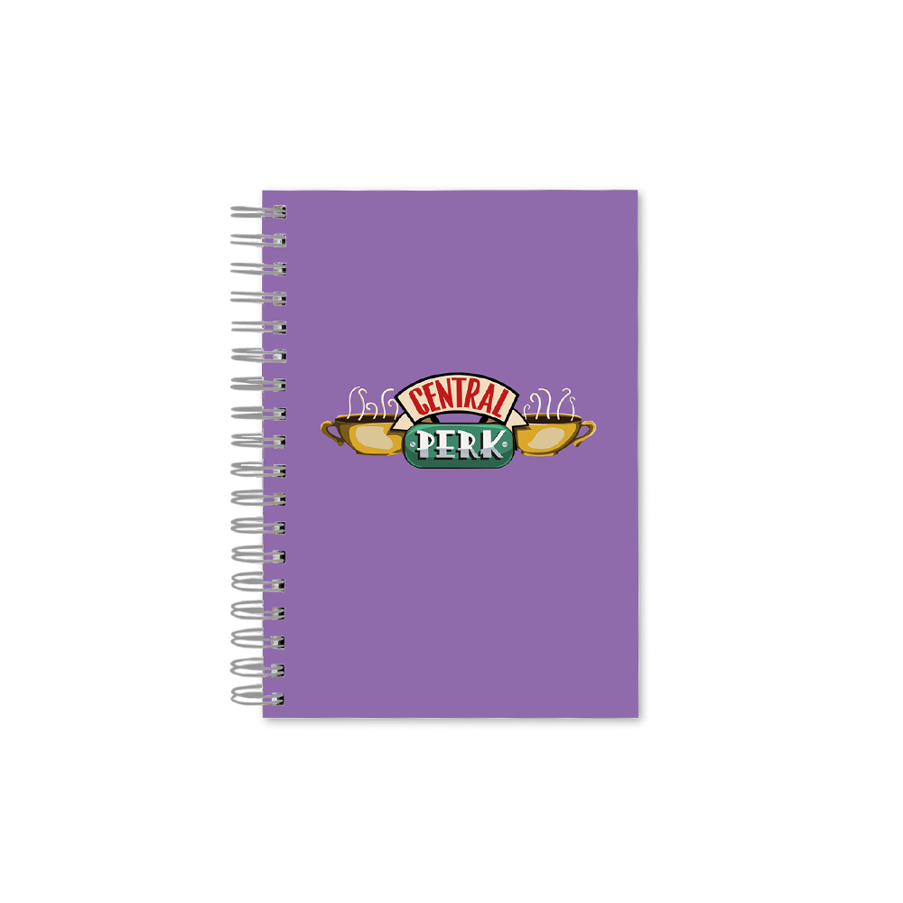 Cuaderno Central Perk morado - Puntos