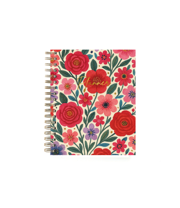 Planner Inspira Flora (descuento) - Horizontal