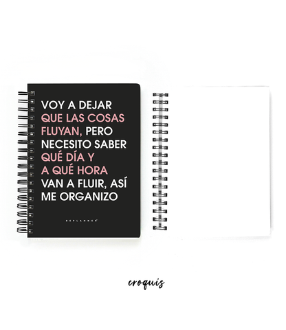 Cuaderno Fluye Black