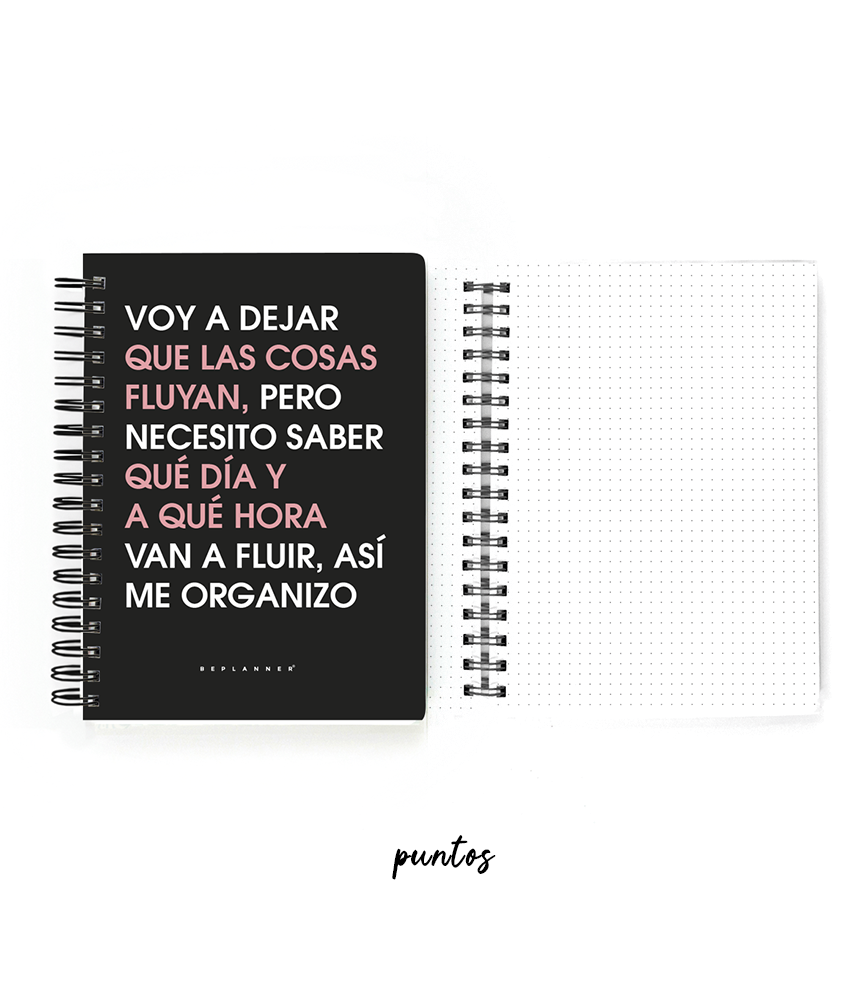 Cuaderno Fluye Black - puntos