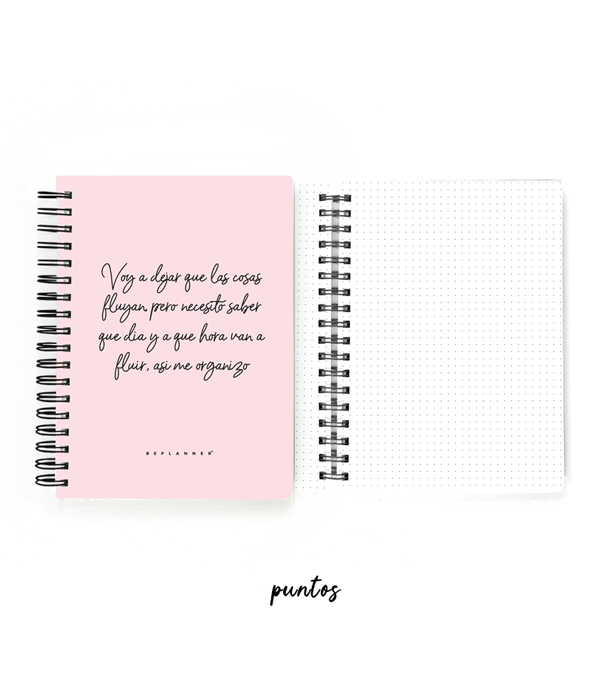 Cuaderno Fluye Letters - puntos