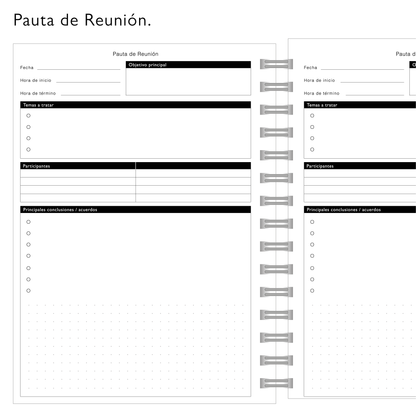 Planner Pro Negro