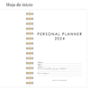 Personal Planner 2024 Verde