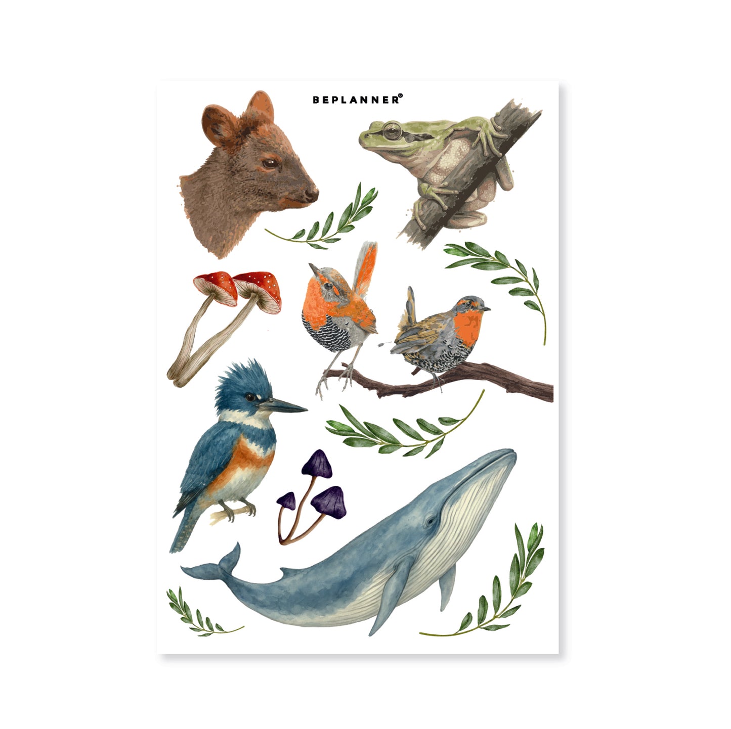 Sticker UV Natura 02