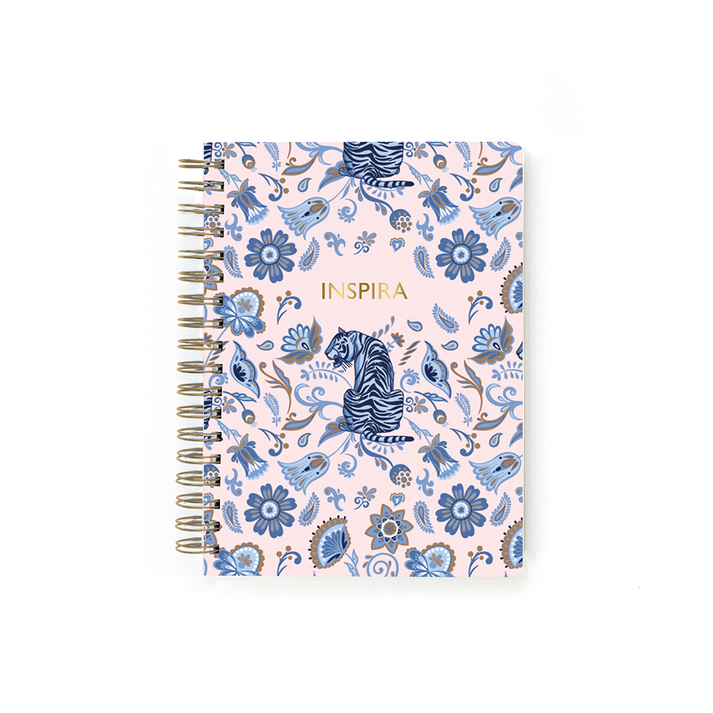 Planner Inspira Blue Tiger - Horizontal