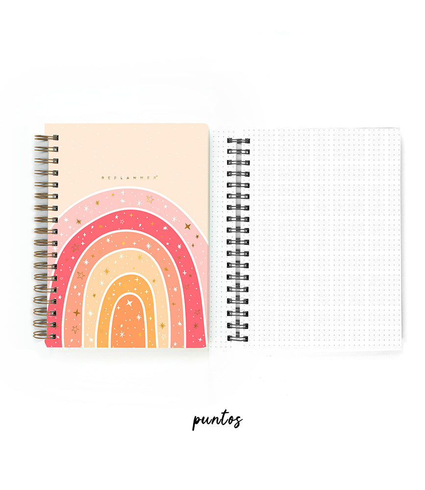 Cuaderno Peach - puntos