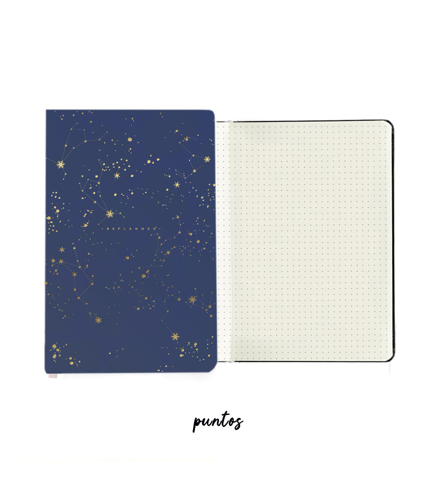 Libreta Constelación Blue - puntos