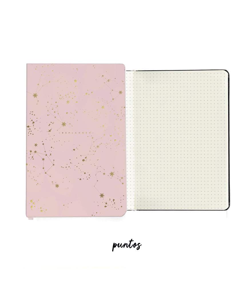Libreta Constelación Rose - puntos