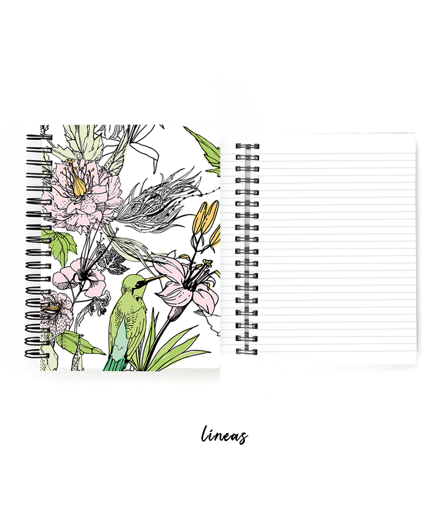 Cuaderno Colibrí Dibujo