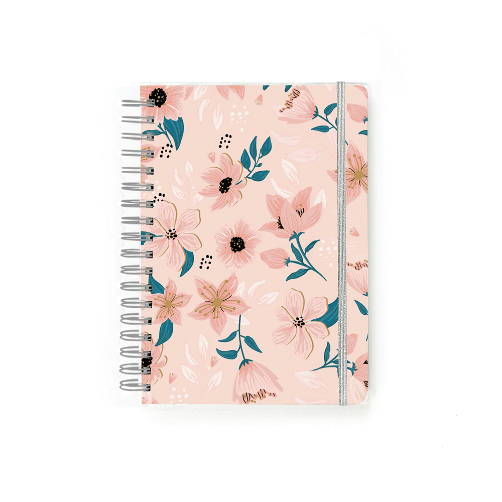 Cuaderno Flor Rosa Beplanner