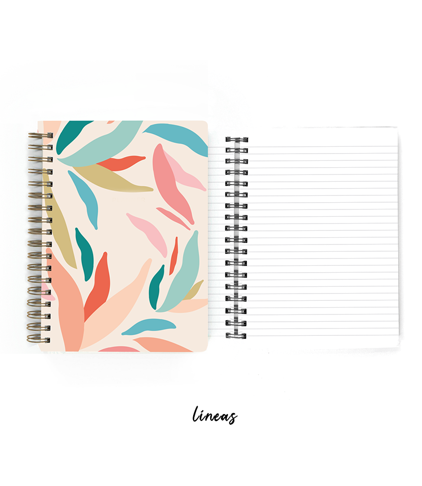 Cuaderno Hojas