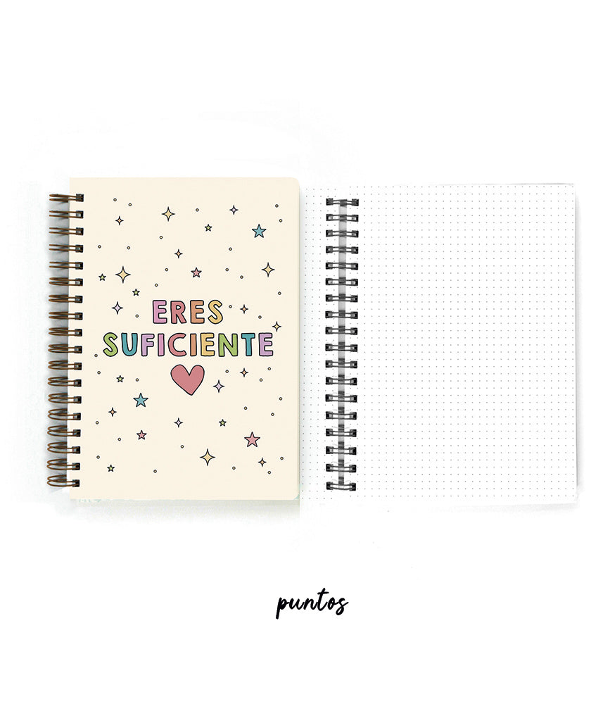 Cuaderno Eres Suficiente - puntos