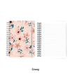 Cuaderno Flor Rosa