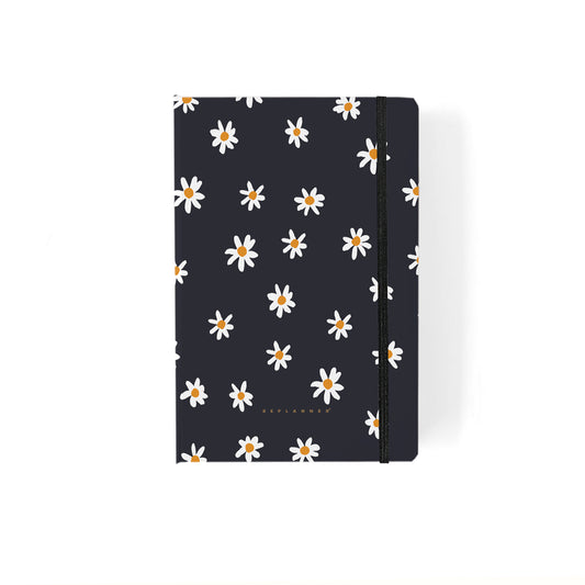 LIBRETA MARGARITAS AZUL