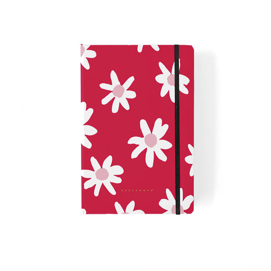 Libreta MARGARITAS ROJA