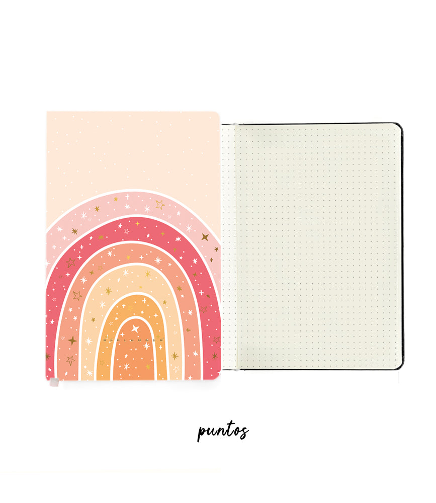 Libreta Peach - puntos
