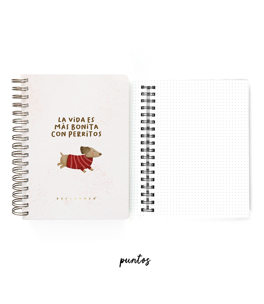 Cuaderno Puppy - puntos