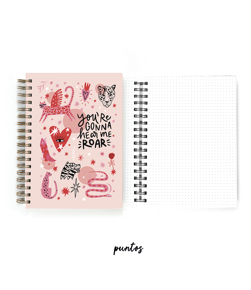 Cuaderno Roar - puntos