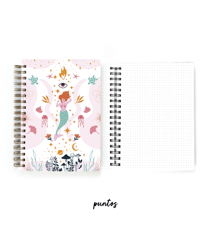 Cuaderno Sirena - puntos