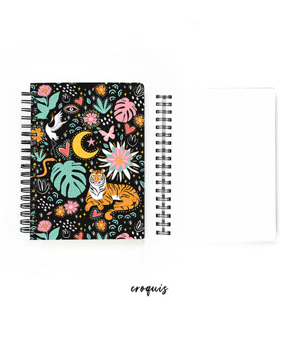 Cuaderno Tigre Black