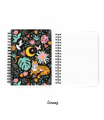 Cuaderno Tigre Black