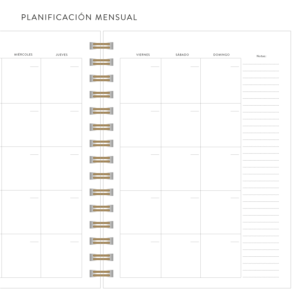 Daily Planner Me organizo, luego existo